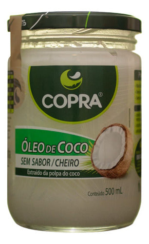 Copra Óleo De Coco Sem Sabor, 500 Ml