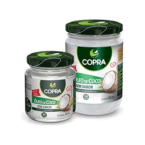 Copra Óleo de Coco sem Sabor, 200 Ml