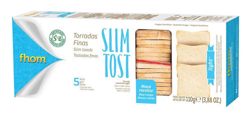Torrada Slim Tost Light 110g fhom