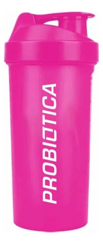 Coqueteleira Rosa 700ml Probiótica
