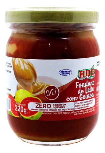 Fondant De Leite Com Goiaba Diet 220g - Hué
