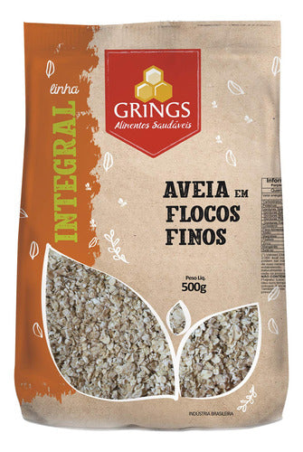 Grings Aveia Em Flocos Finos 500G
