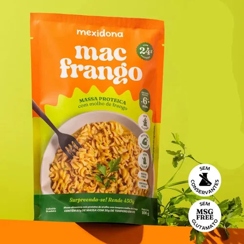Massa Proteica Sem Glúten 100g Frango - Mexidona