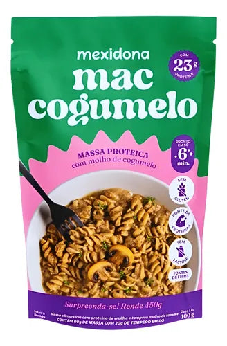Massa Proteica Sem Glúten 100g Cogumelo - Mexidona