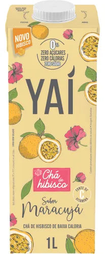 Chá de Hibisco Zero Açúcar 1L - Maracujá