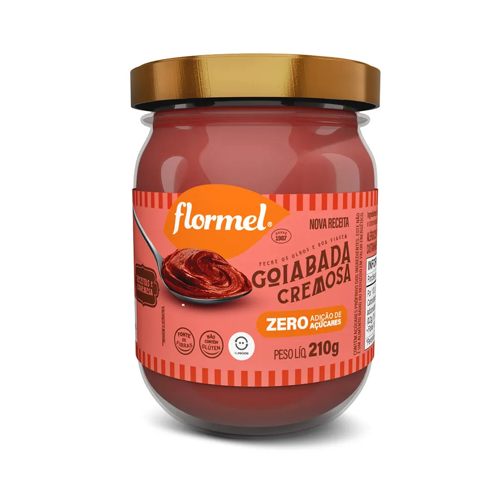 Goiabada Cremosa Zero Flormel 210g