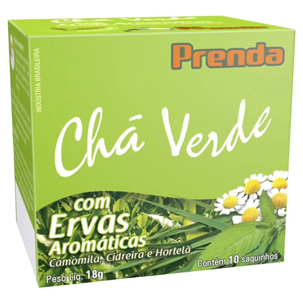 Cha Verde C/Ervas Arom.18 Grs 10 Sachet Prenda