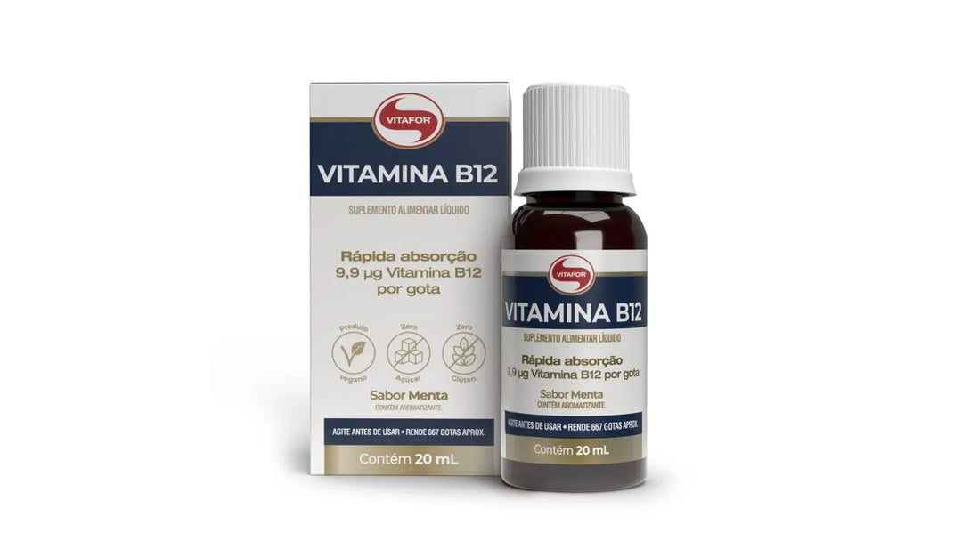 Vitamina B12 Menta 20ml Vitafor