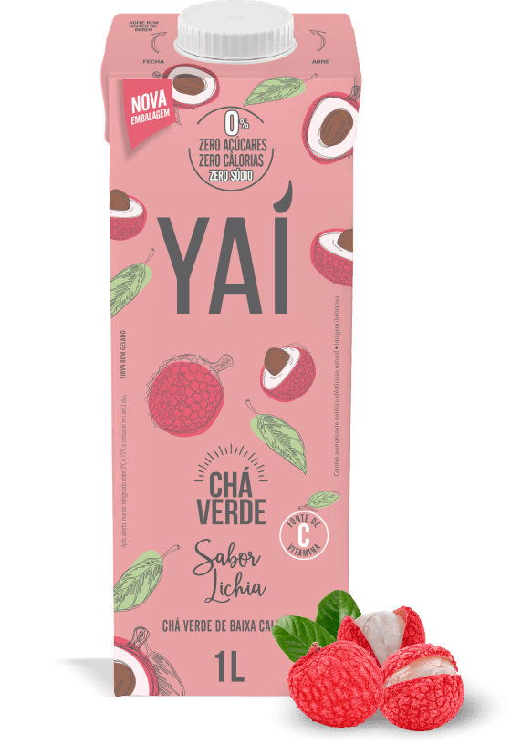 Chá Verde Lichia 1L Yaí