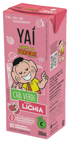 Chá Kids Verde C/Lichia 200ml Yaí