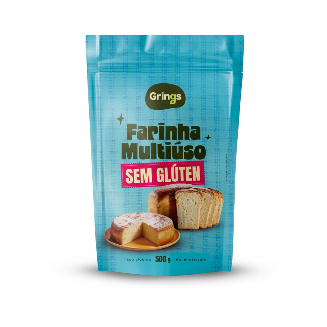 FARINHA MULTIUSO SEM GLUTEN 500G