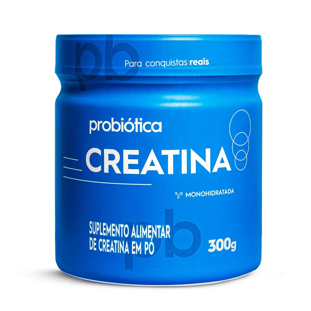 Creatina 100% Pura Monohidratada 300g Probiótica