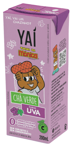 Chá Verde C/Uva Kids 200ml Yaí