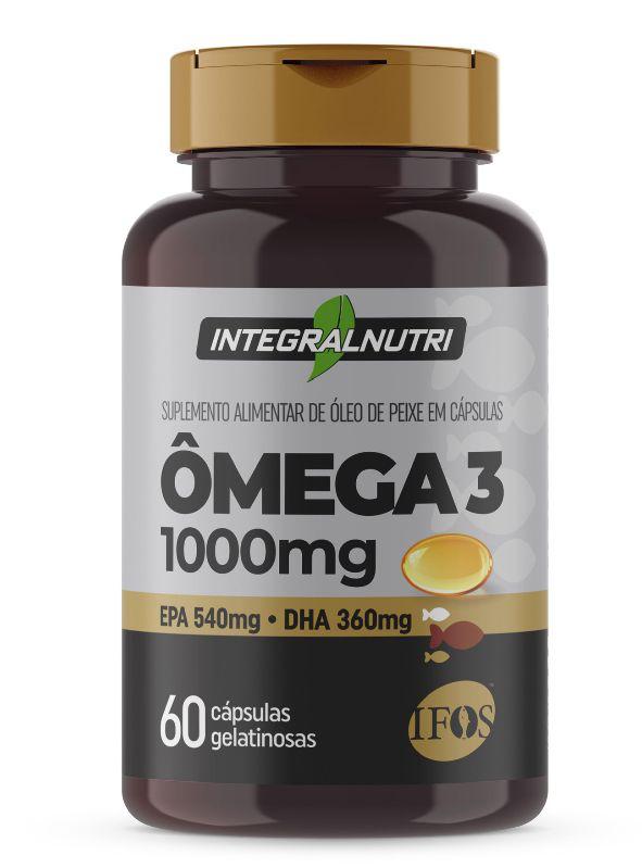 Omega 3 1000mg 60 Cápsulas - Integralnutri