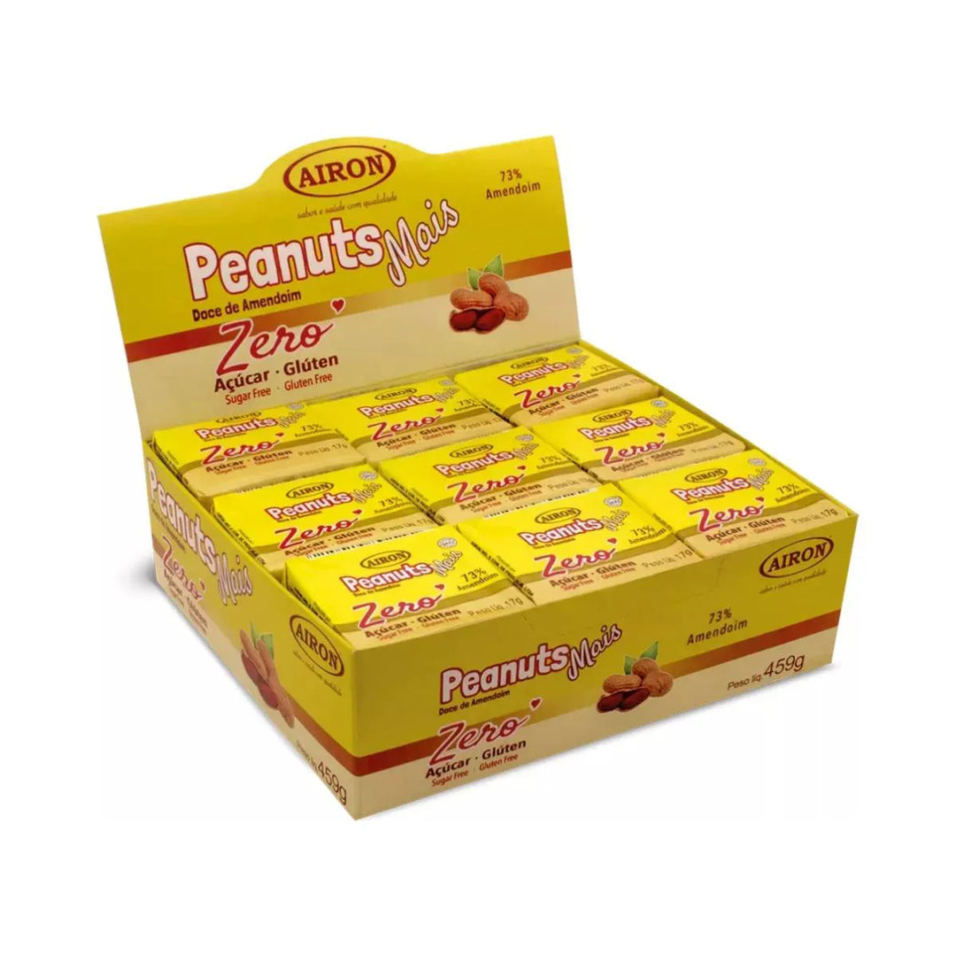 Paçoquinha Zero Açúcar/ Glúten 27x17g