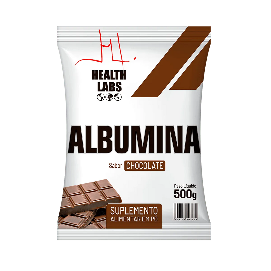 Albumina Chocolate 500g - Health Labs