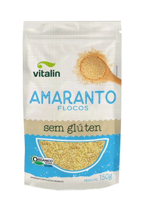 Amaranto Flocos Orgânico 150G Vitalin