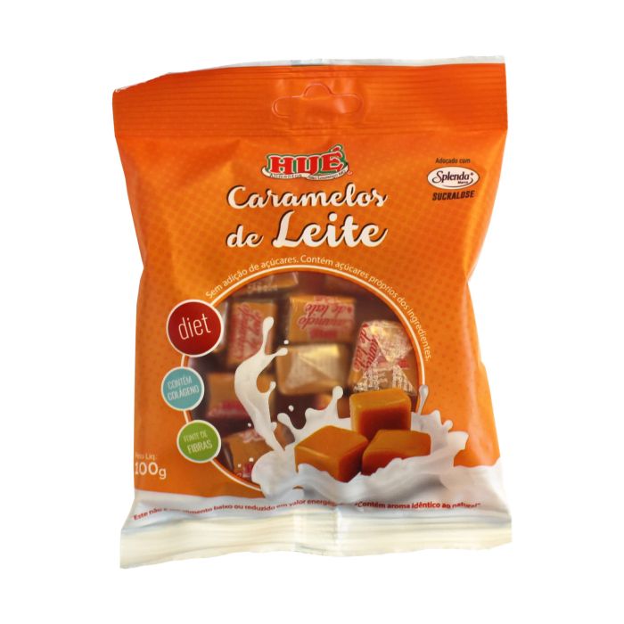 Caramelo de Leite Diet 100g Hué