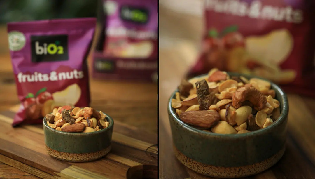 BIO2 SNACK FRUITS ORG.6X50G FRUTAS SECAS