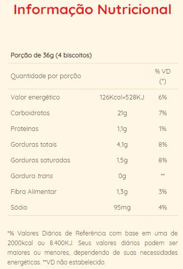 Biscoito Mel Com Chocolate 140g Natural Life
