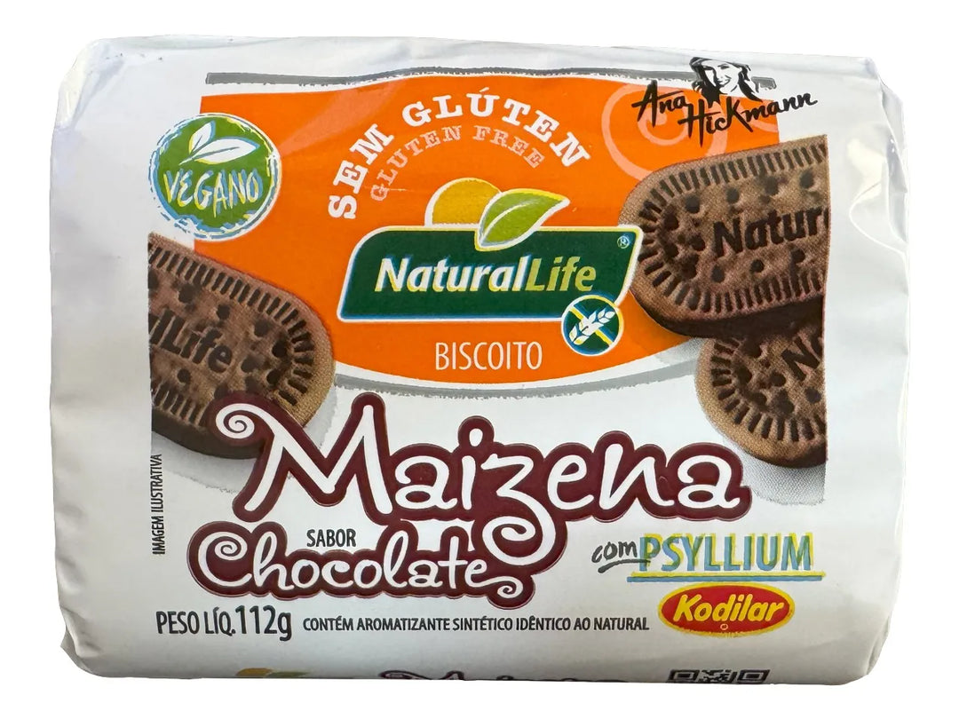 BISC.MAIZENA VEGANO S/GLUTEN 112G CHOC.