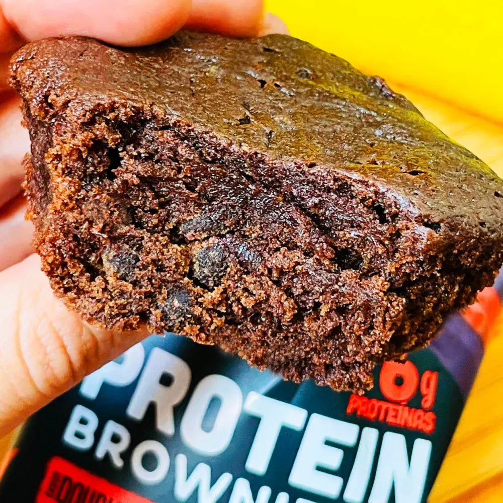 Brownie Proteico Double Chocolate Zero Açúcar, Lactose e Glúten 10 unidades 40g Belive