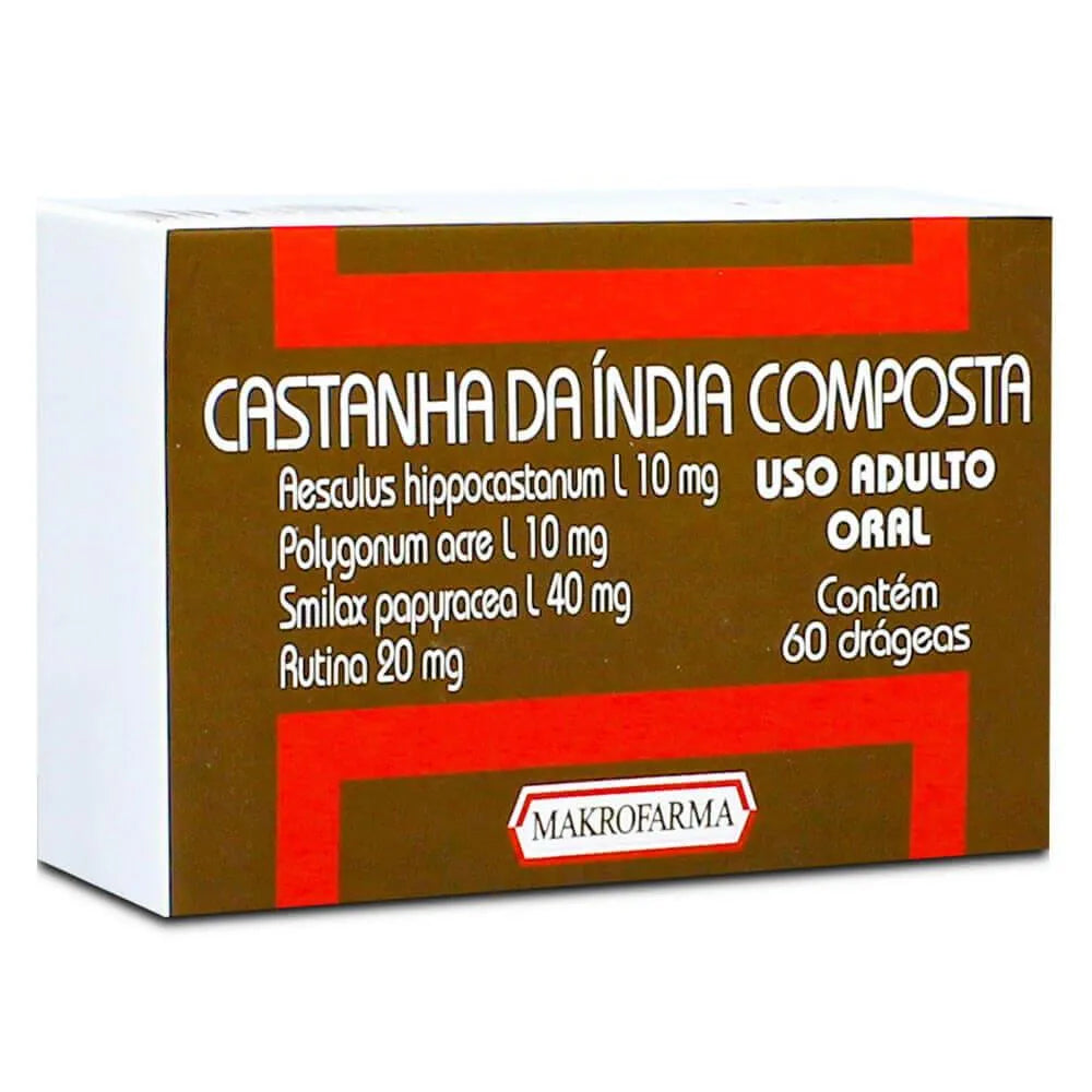 CASTANHA DA INDIA COMPOSTA 60 DG