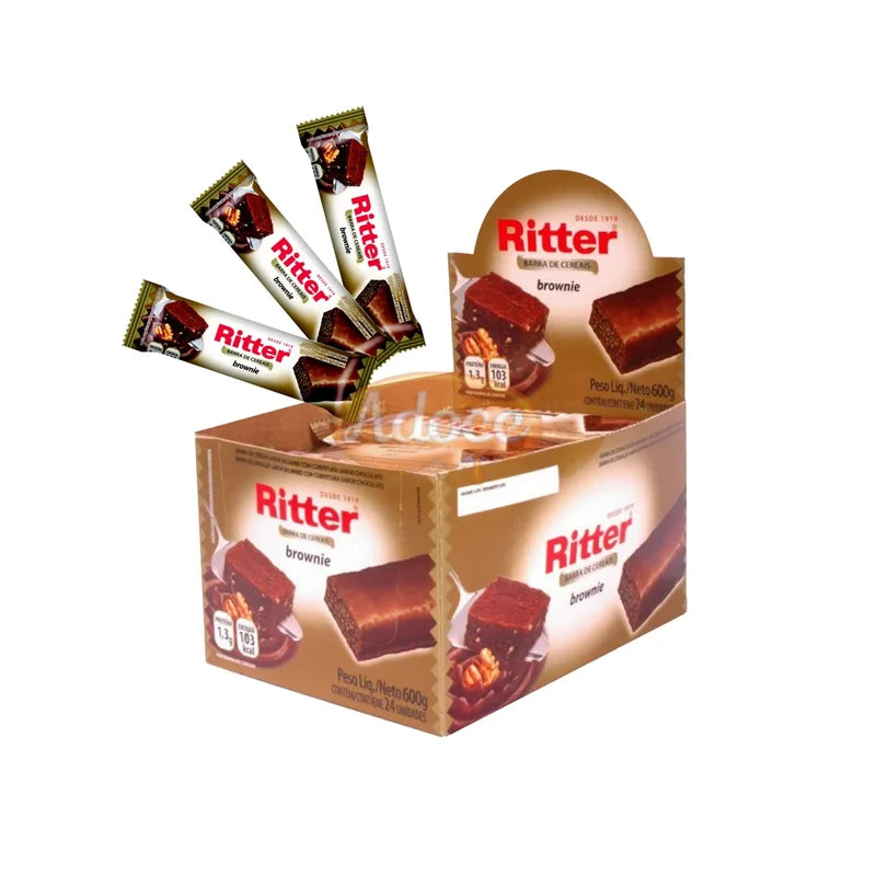 BARRA CEREAL 24X25G BROWNIE CHOCOLATE