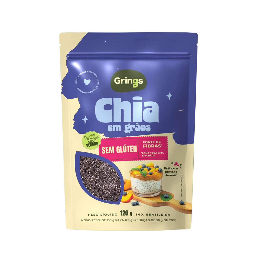 Chia Semente 120g Grings