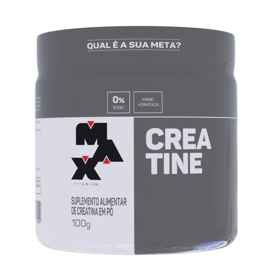 Creatina 100% Pura 100g Max Titanium