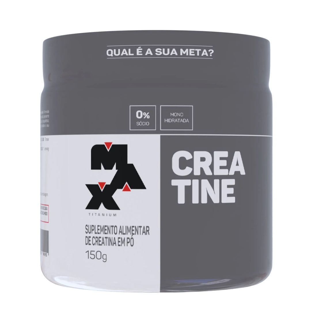 Creatina 100% Pura 150g Max Titanium
