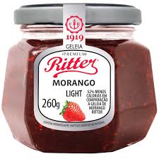 Geleia Light de Morango 260g Ritter