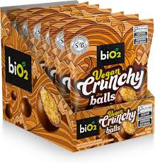 Vegan Crunchy Balls Sabor Cenoura 6x50g | Bio2 – BioBrasil