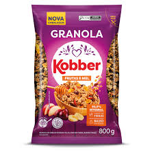 Granola Integral Frutas e Mel 250g Kobber