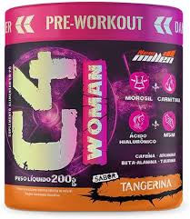 Pré-Treino C4 Woman Sabor Tangerina 200g | New Millen