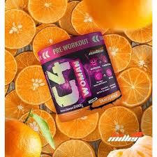 Pré-Treino C4 Woman Sabor Tangerina 200g | New Millen