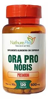 Ora Pro Nobis Premium 500mg 120 cápsulas | Nathurepro