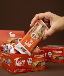 Cookies Bar Proteico Sem Glúten 12x50g - Caramelo Salgado com Flor de Sal