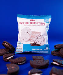 Biscoito de Arroz Integral Zero Açúcar 12x22g sabor Cookies & Cream | Mrs Taste
