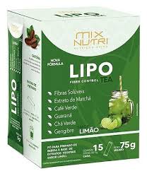 Lipo tea limão sachê 15x5g | Mix Nutri