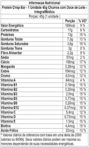 Protein Crisp Bar 12 und Integralmedica - Churros c/ Doce de Leite