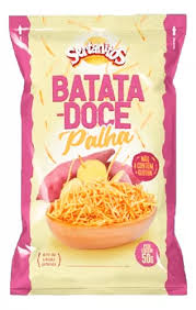 Batata doce palha com sal 50g | Sertanitos