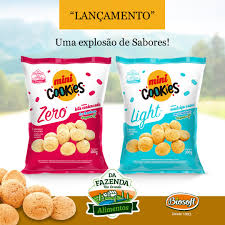Mini cookie vegano light sem lactose 100g sabor amanteiga suave | biosoft