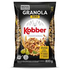 Granola Integral Vegana com Coco e Semente de Abóbora 210g | Kobber