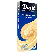 CHOC.DIET S/ACUC/GLUTEN 12X25G BRANCO