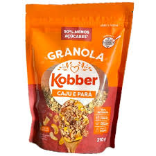 Granola Integral Vegana com Castanha de Caju e Castanha-do-Pará 210g | Kobber