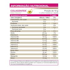 Colagentek Pote Com 300g - Abacaxi Vitafor