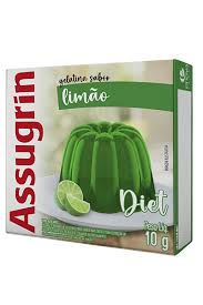 Gelatina Diet Assugrin Sabor Limão 10g