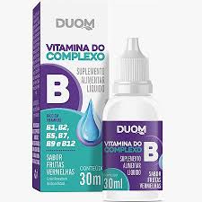 Vitaminas do Complexo B em Gotas 30ml | Duom