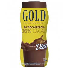 Achocolatado Diet Gold Premium Sweet 36% Cacau 130g
